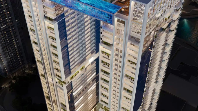 Наслаждайтесь умиротворяющим великолепием Danube Viewz Residence: роскошная жизнь в лучшем виде в JLT