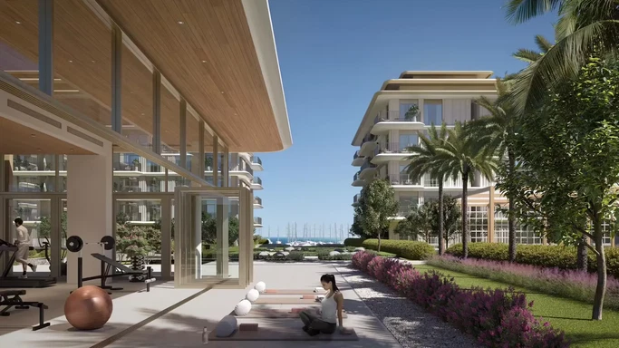 Роскошные апартаменты на берегу моря: Clearpoint в Rashid Yachts and Marina