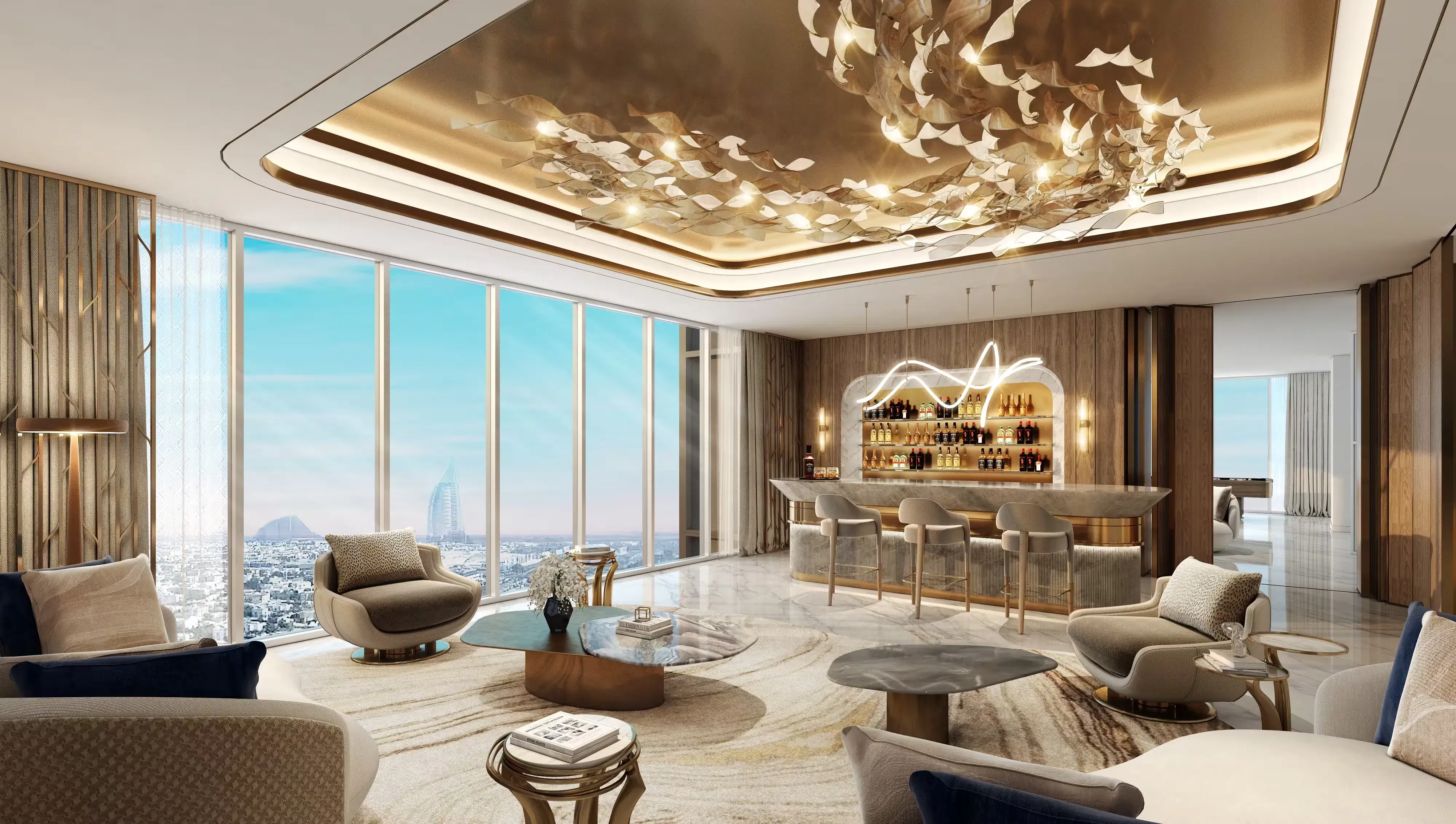 فيرمونت ريزيدنسز دبي سكاي لاين