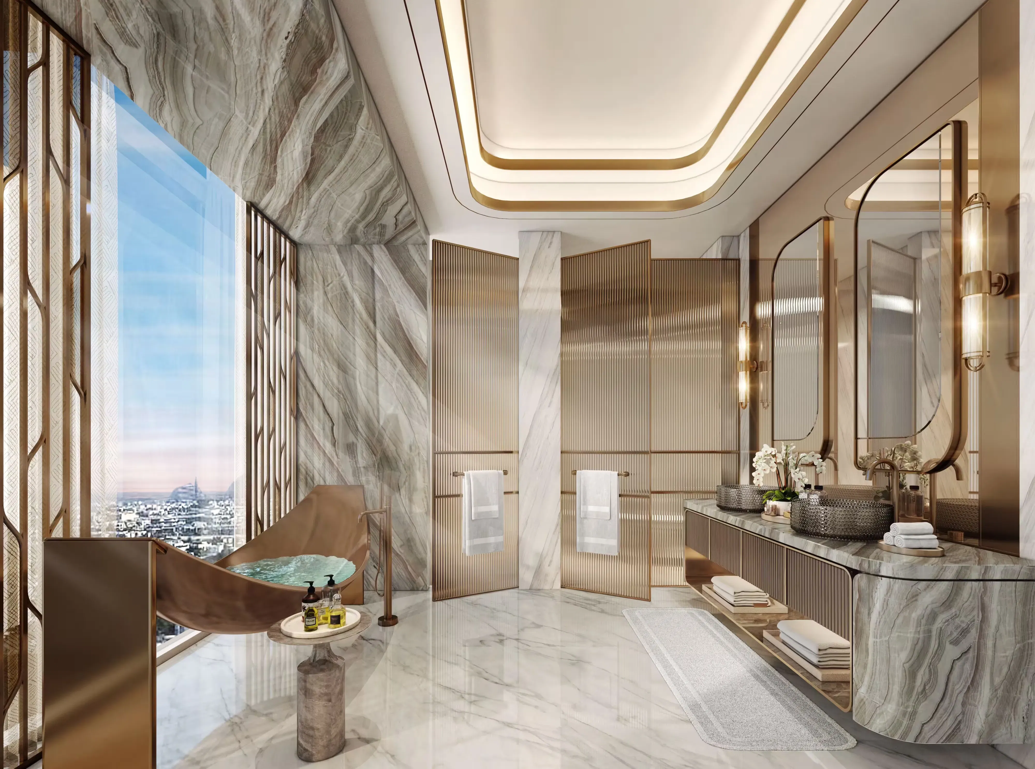 فيرمونت ريزيدنسز دبي سكاي لاين