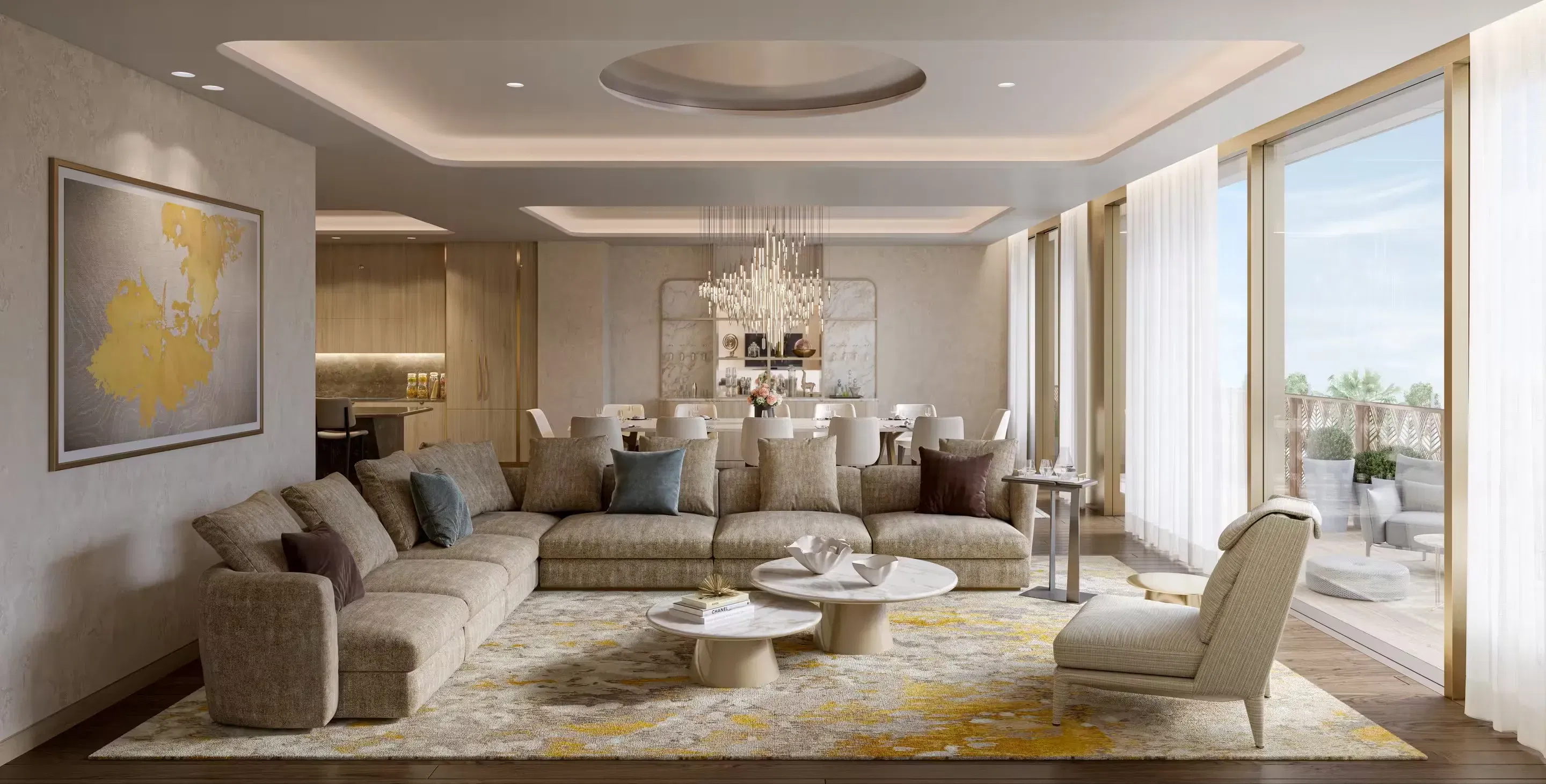 Elegant Four Seasons Private Residences at Jumeirah