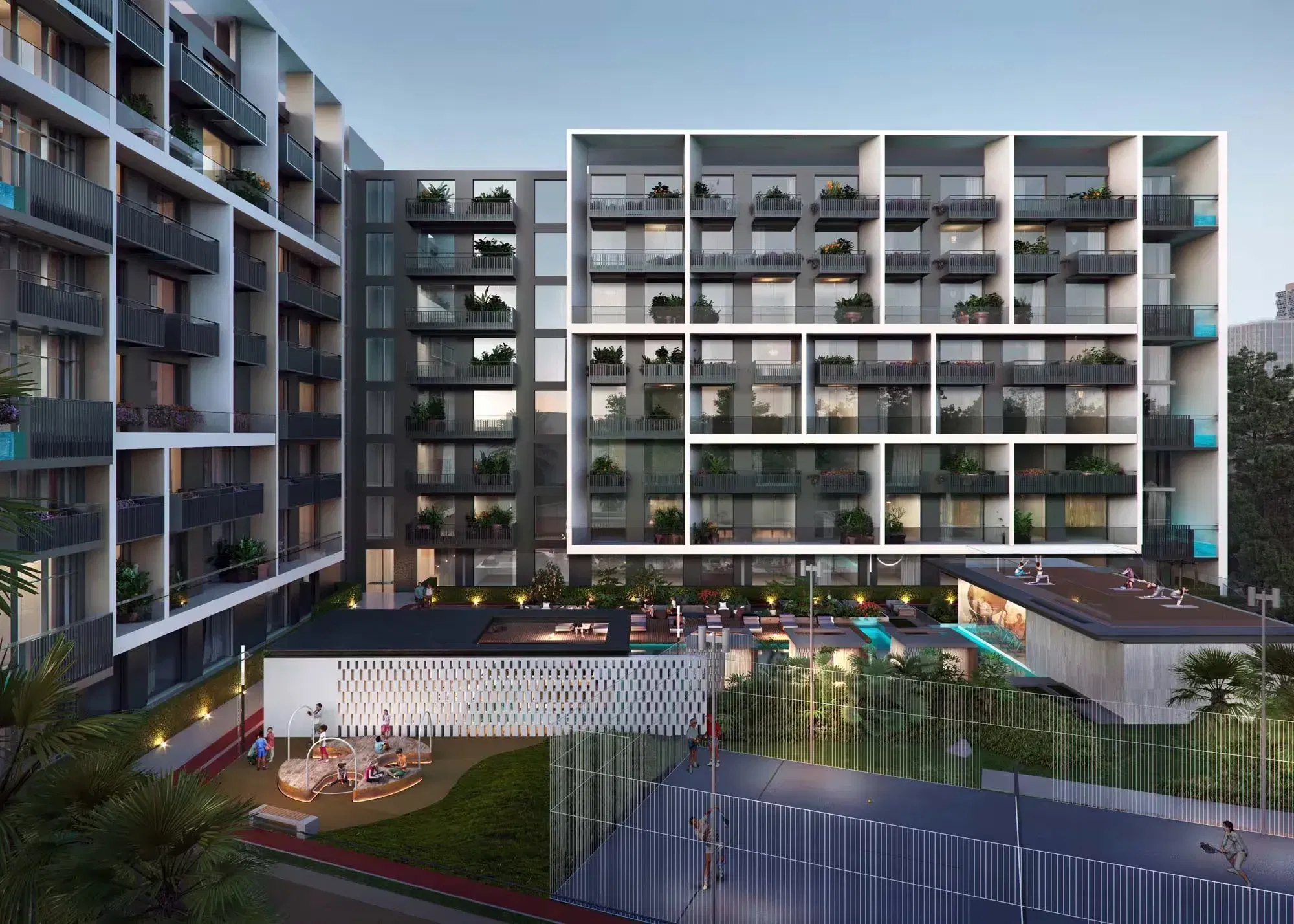 Роскошные апартаменты на бульваре Беверли в Арджане