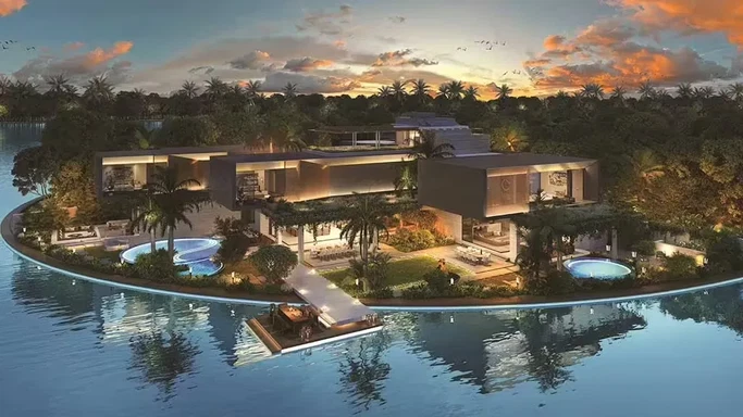 Ощутите роскошную жизнь на виллах Tilal Al Ghaf Lanai Island