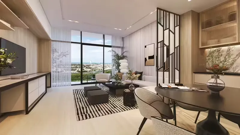 ادخل إلى الشقق الأنيقة في Mallside Residences