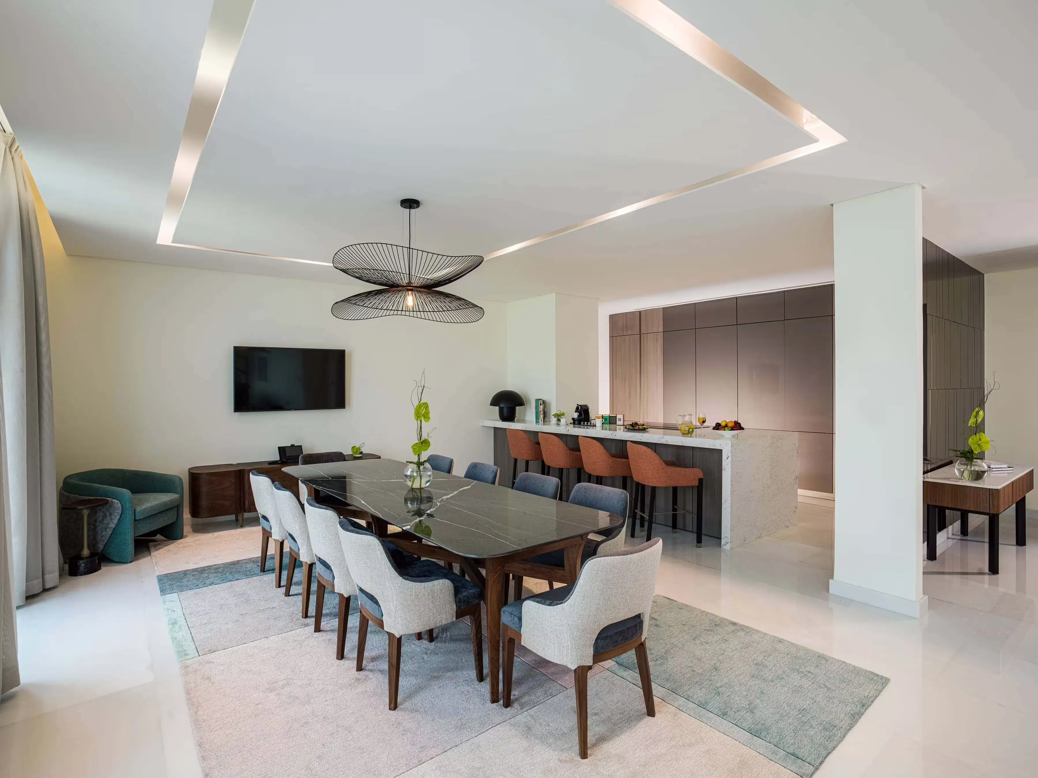 Элитная жизнь, вдохновленная шиком Майами: Mansio в Th8 Palm Jumeirah