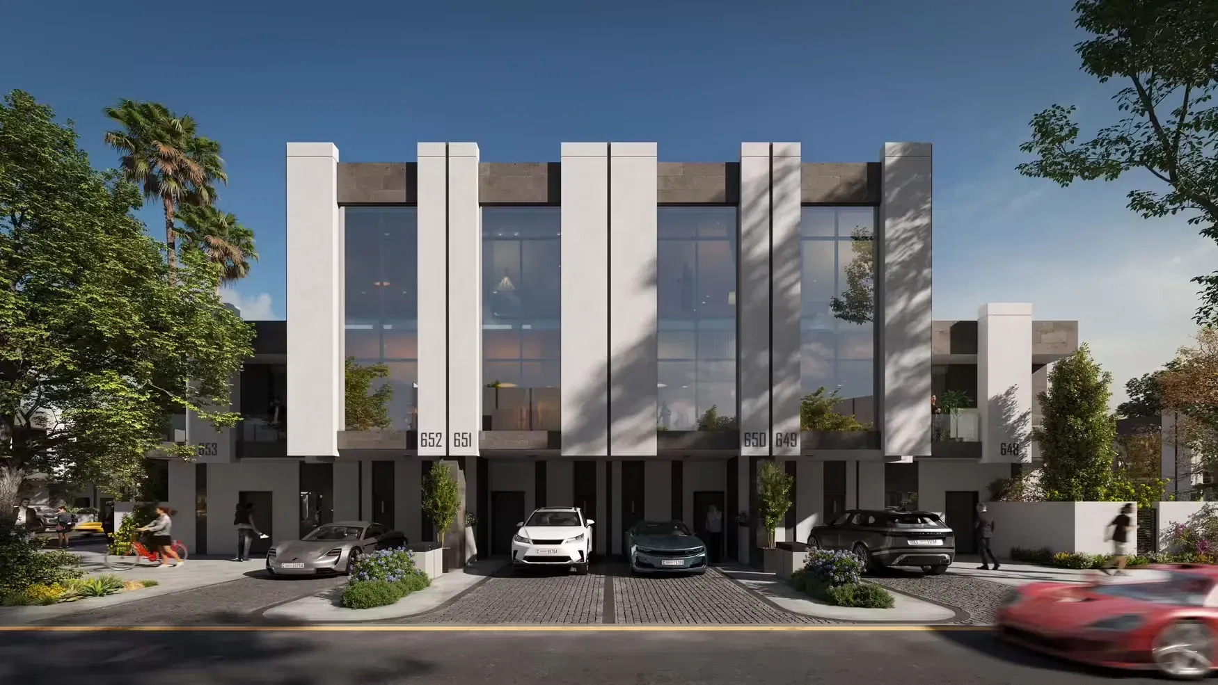 Bianca Townhouses in The City of Arabia Promises Refined Living in a Modern Elevator-Style Design