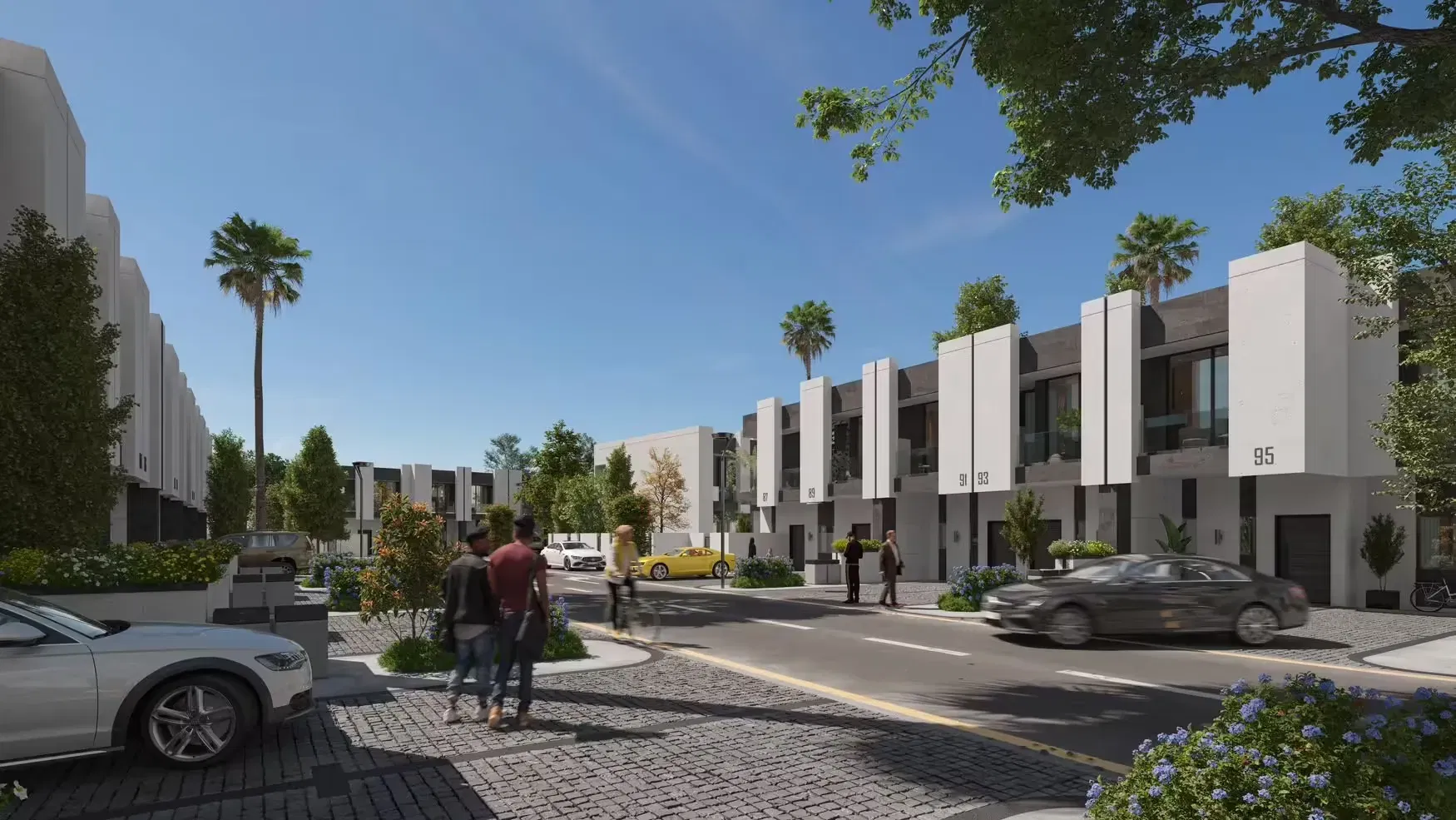 Bianca Townhouses in The City of Arabia Promises Refined Living in a Modern Elevator-Style Design