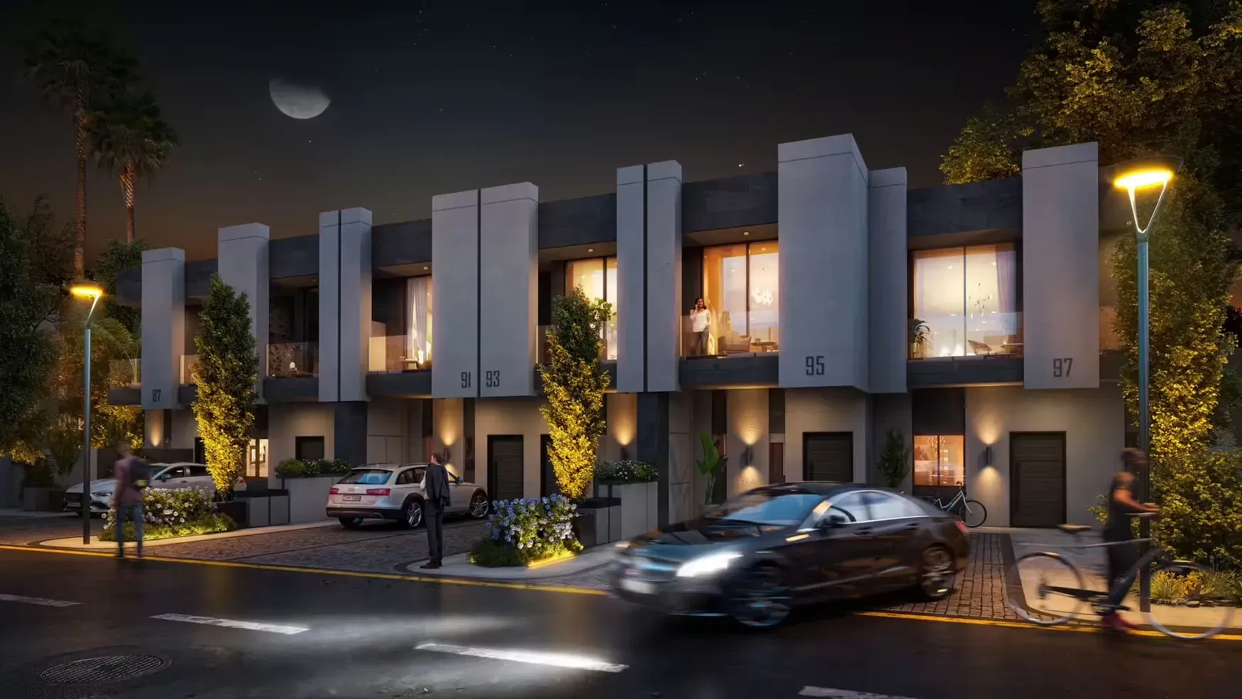 Bianca Townhouses in The City of Arabia Promises Refined Living in a Modern Elevator-Style Design
