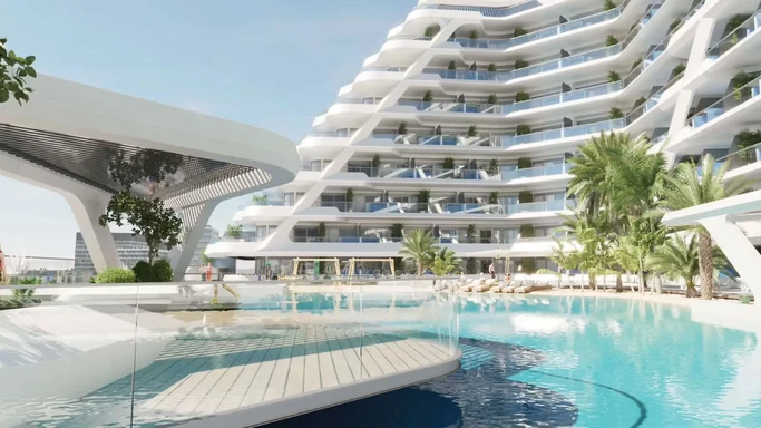 Enjoy The Fusion of Greek Island Paradise and Dazzling Dubai at Samana Mykonos Residences in Arjan