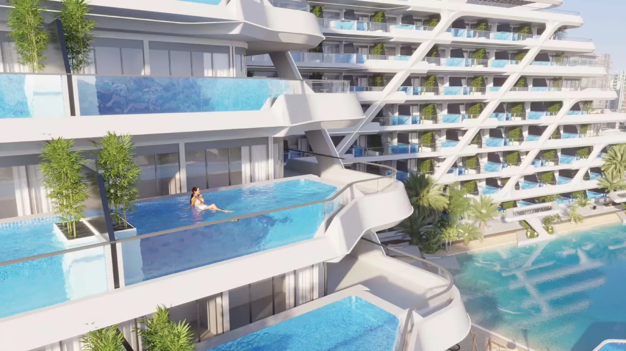 Enjoy The Fusion of Greek Island Paradise and Dazzling Dubai at Samana Mykonos Residences in Arjan
