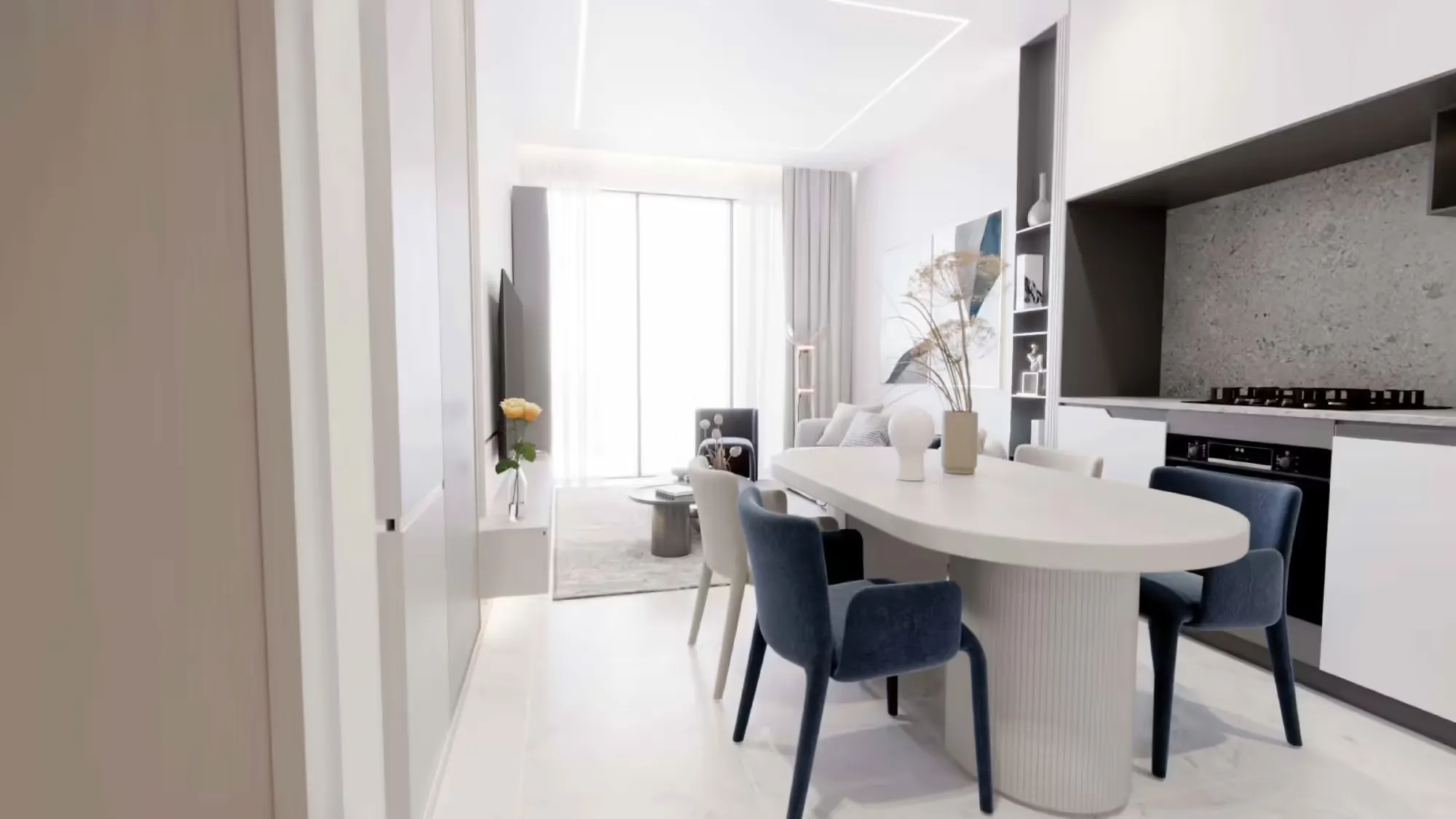 Enjoy The Fusion of Greek Island Paradise and Dazzling Dubai at Samana Mykonos Residences in Arjan