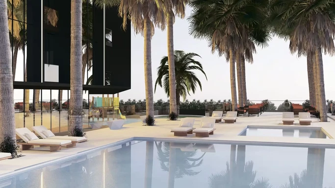 Immerse in High-Rise Luxury and Serenity at Altai Tower in Jumeirah Village Triangle
