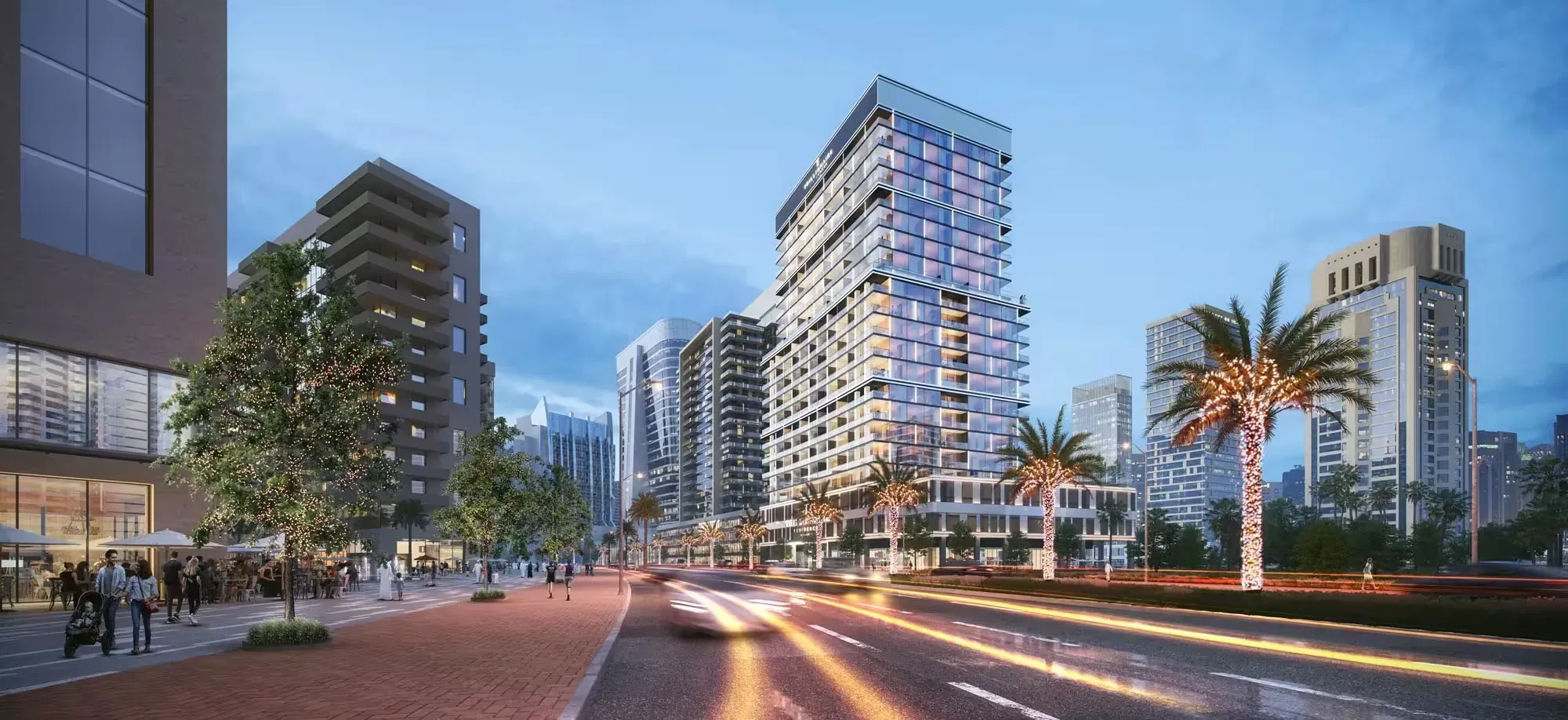 Элитные резиденции в комплексе Binghatti Trillionaire Residences