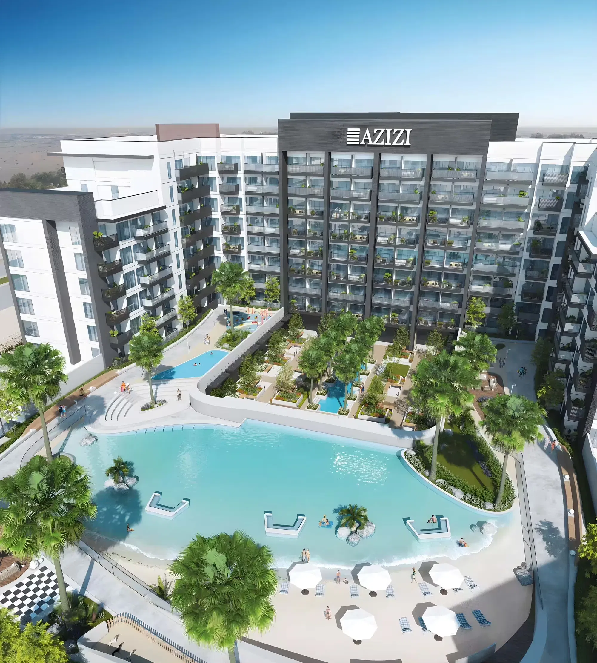 Elegant Living at Azizi Beach Oasis at Dubai Studio City