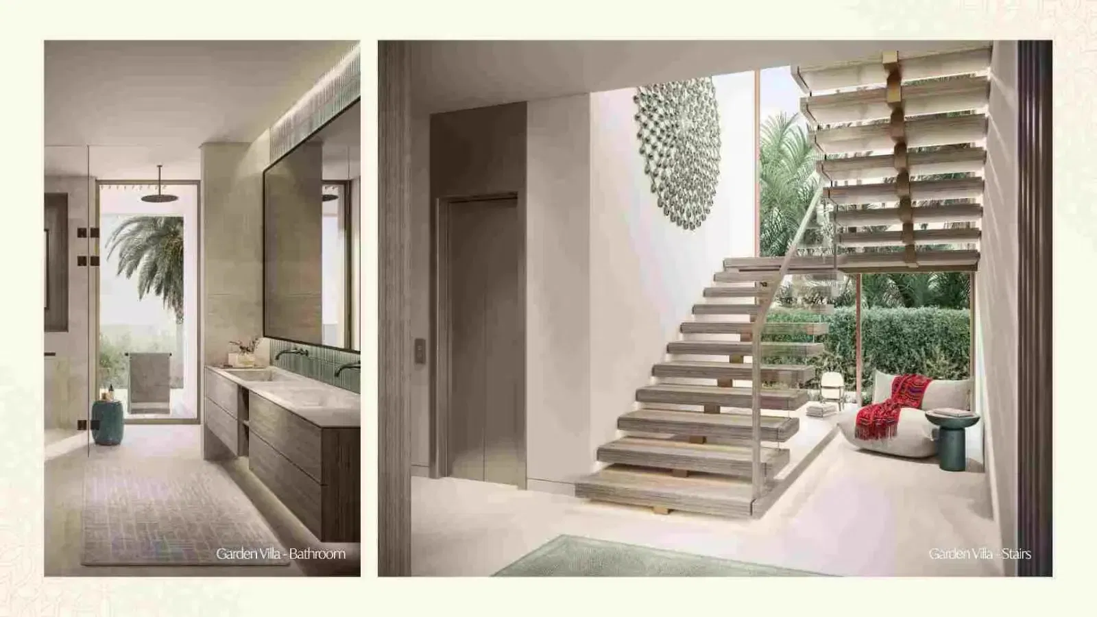 فلل باي دبي آيلاند من نخيل: حياة على الواجهة البحرية مع إطلالات على برج العرب