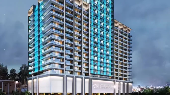 Binghatti Azure в Jumeirah Village Circle: Роскошная жизнь на новом уровне с видом на Лазурный берег.