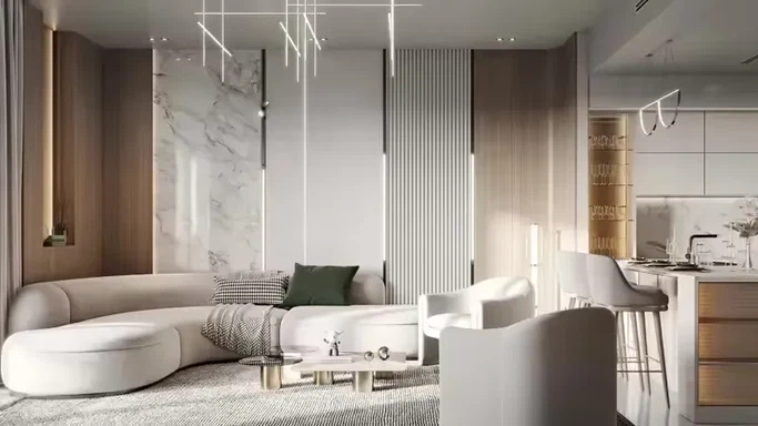 Binghatti Azure в Jumeirah Village Circle: Роскошная жизнь на новом уровне с видом на Лазурный берег.