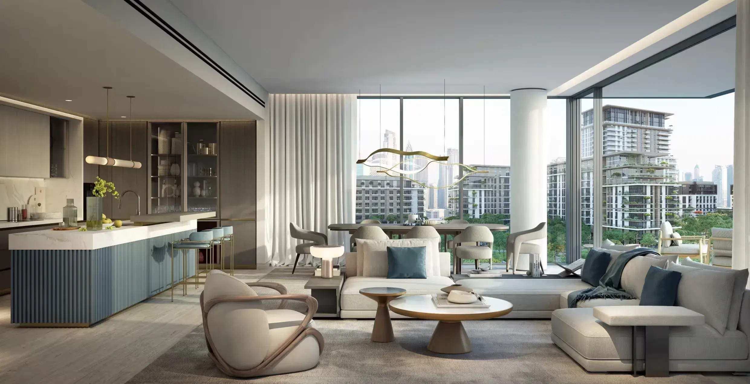 شقق فاخرة، بنتهاوس وتاون هاوس: سنترال بارك بلازا في سيتي ووك