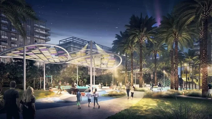 Роскошные апартаменты, пентхаусы и таунхаусы: Central Park Plaza в City Walk
