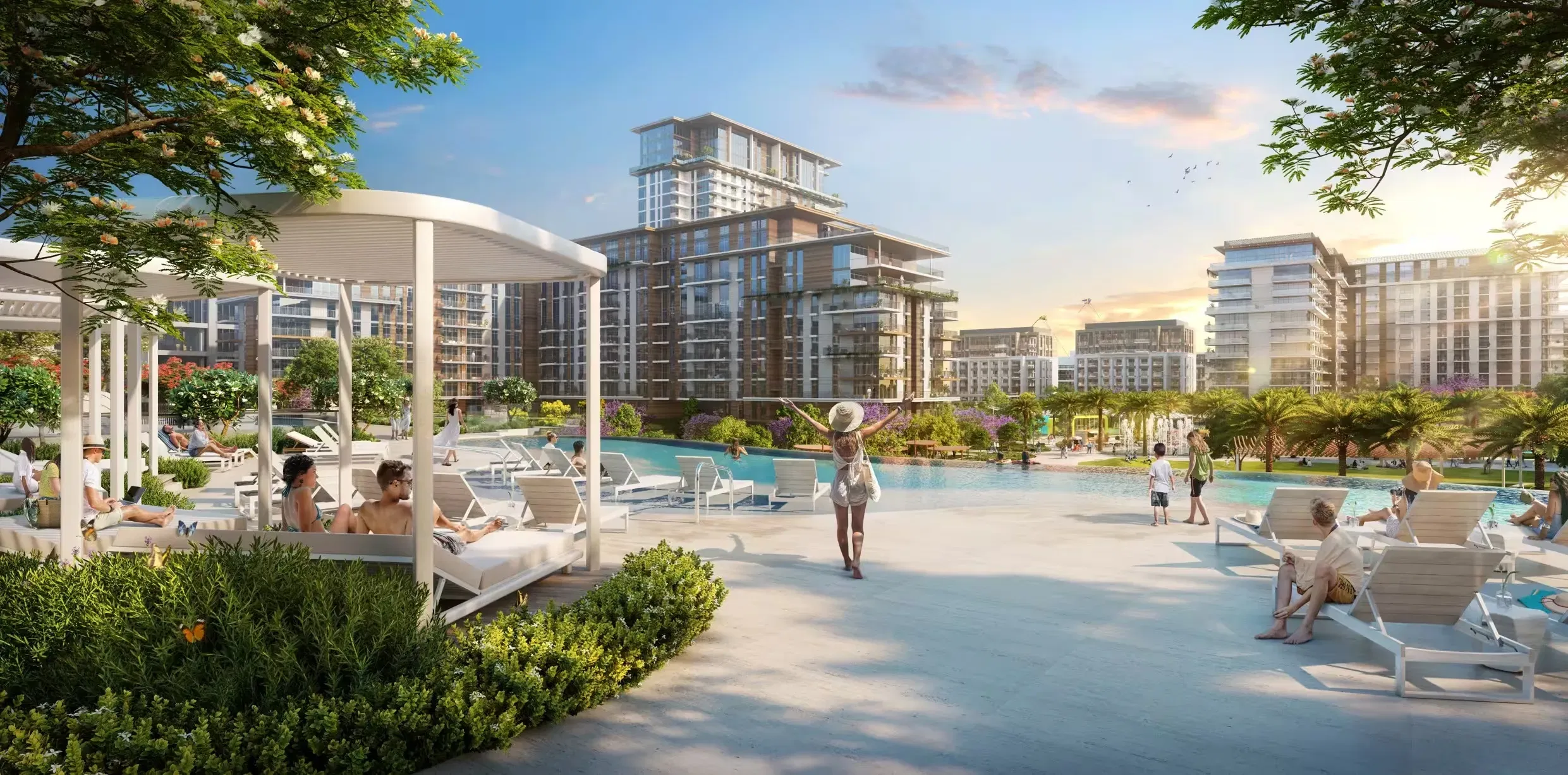 شقق فاخرة، بنتهاوس وتاون هاوس: سنترال بارك بلازا في سيتي ووك