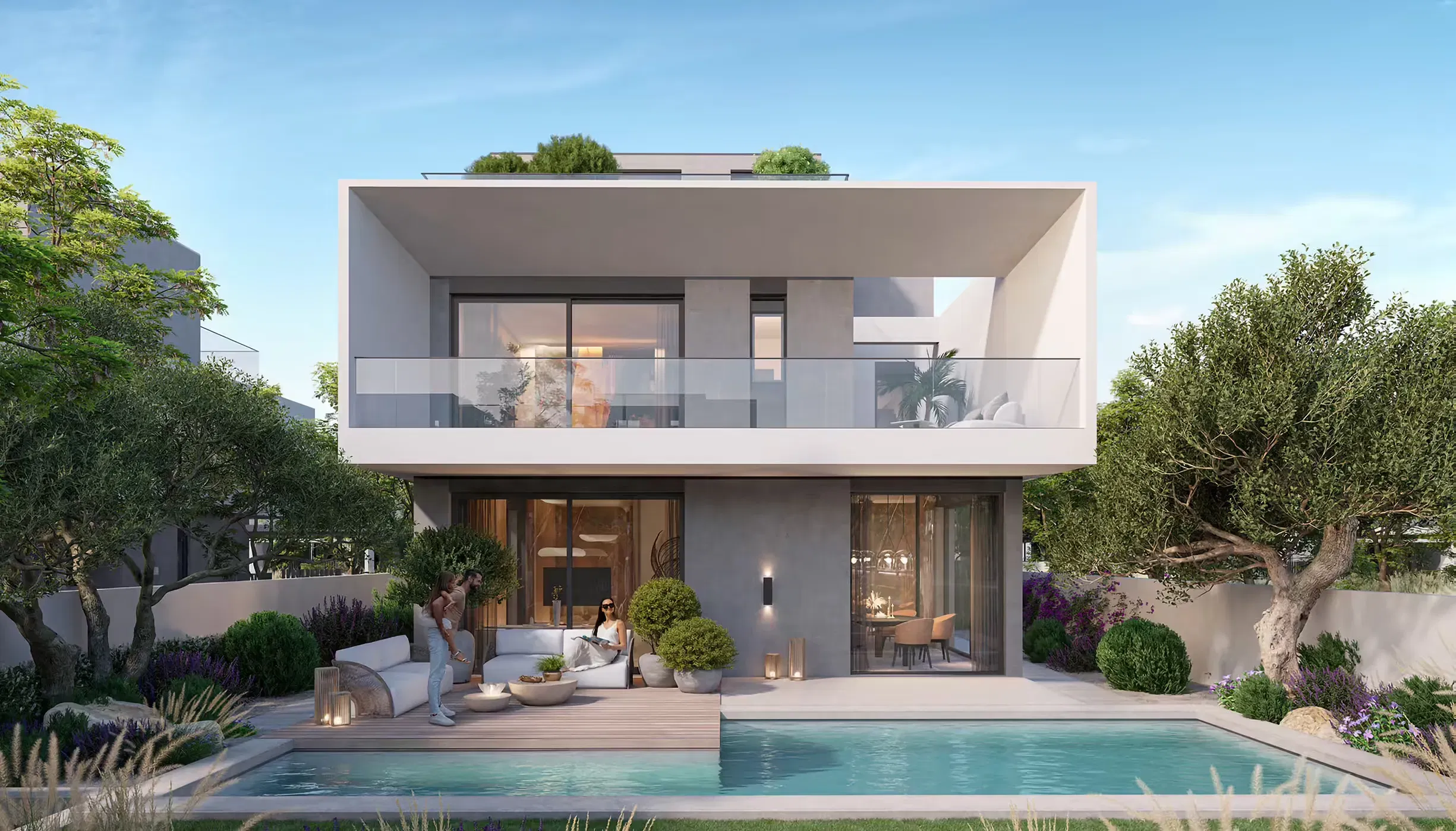 استمتع بالأناقة والراحة في فلل بارك جيت من إعمار