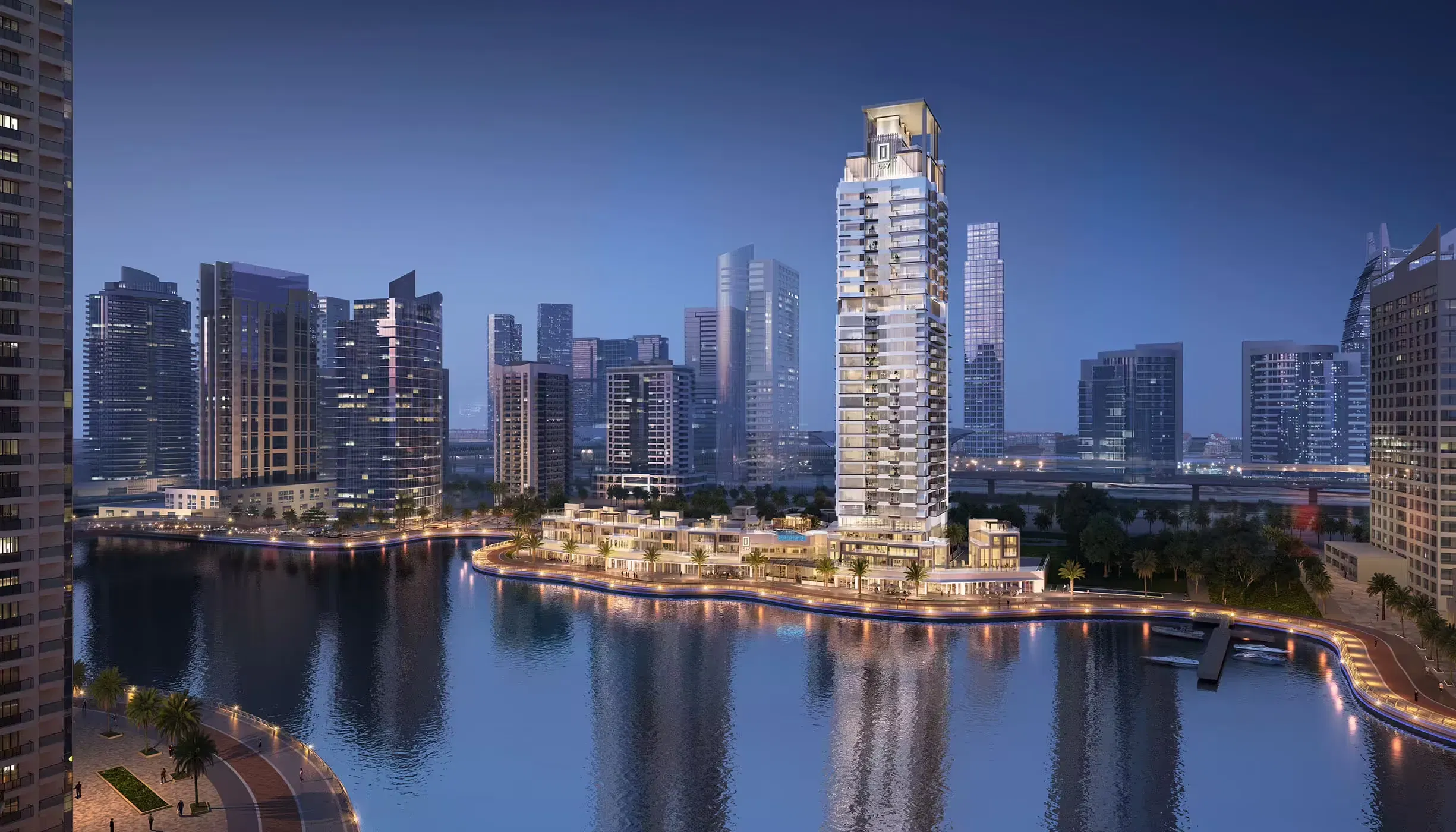 Liv Waterside в Dubai Marina: тихие резиденции на берегу моря