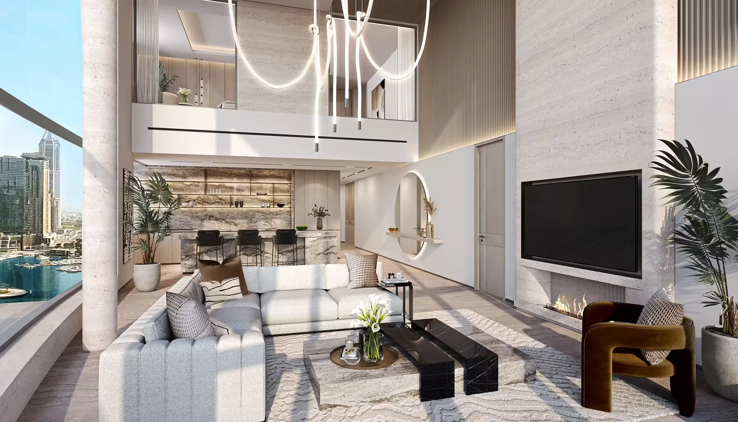 Liv Waterside в Dubai Marina: тихие резиденции на берегу моря