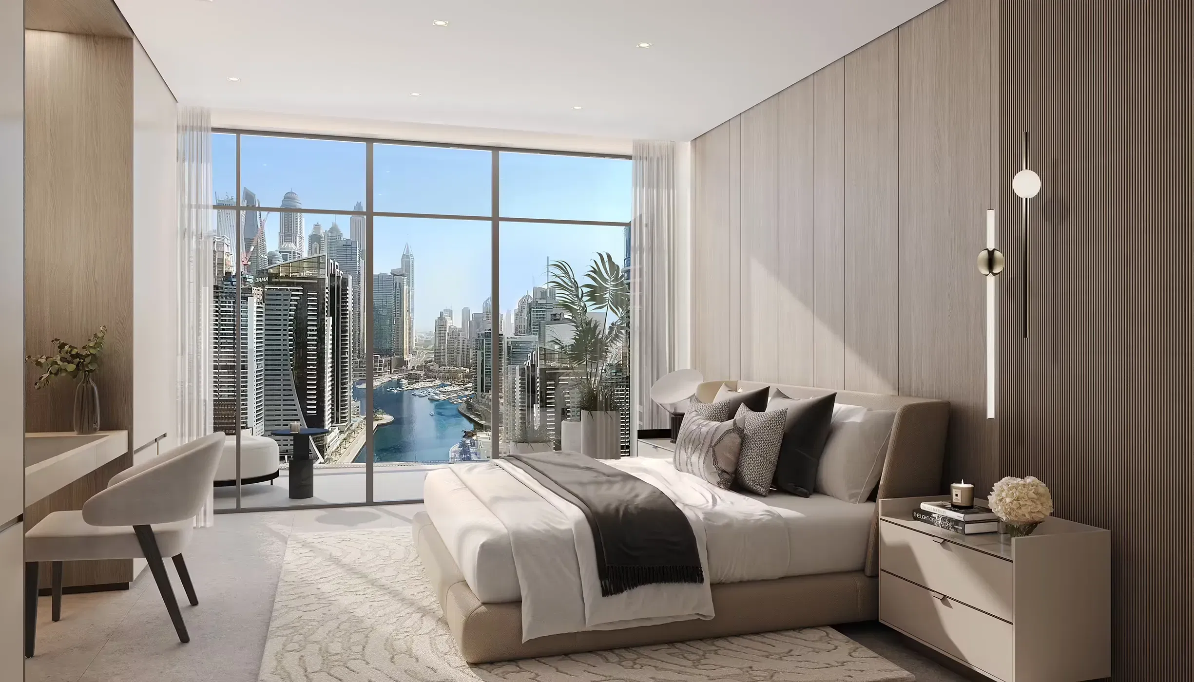 Liv Waterside в Dubai Marina: тихие резиденции на берегу моря