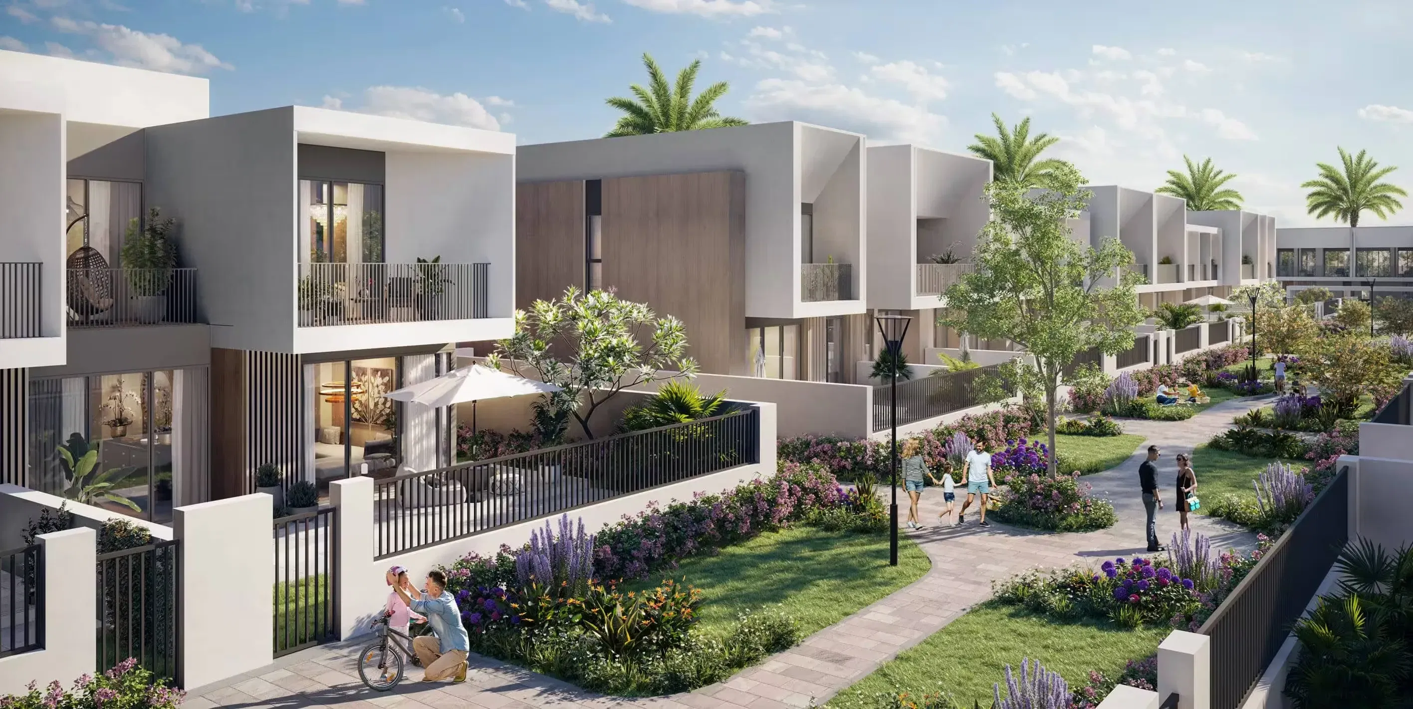 ادخل إلى نمط الحياة الفاخر في منازل MAHA Townhouses من NSHAMA في تاون سكوير دبي