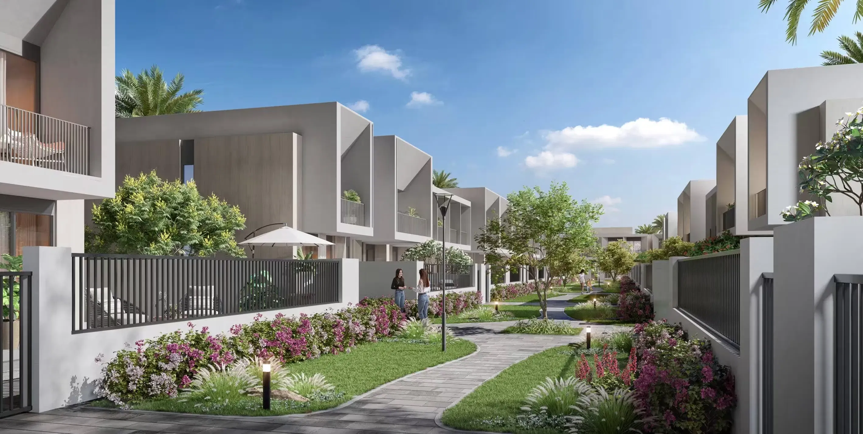 ادخل إلى نمط الحياة الفاخر في منازل MAHA Townhouses من NSHAMA في تاون سكوير دبي