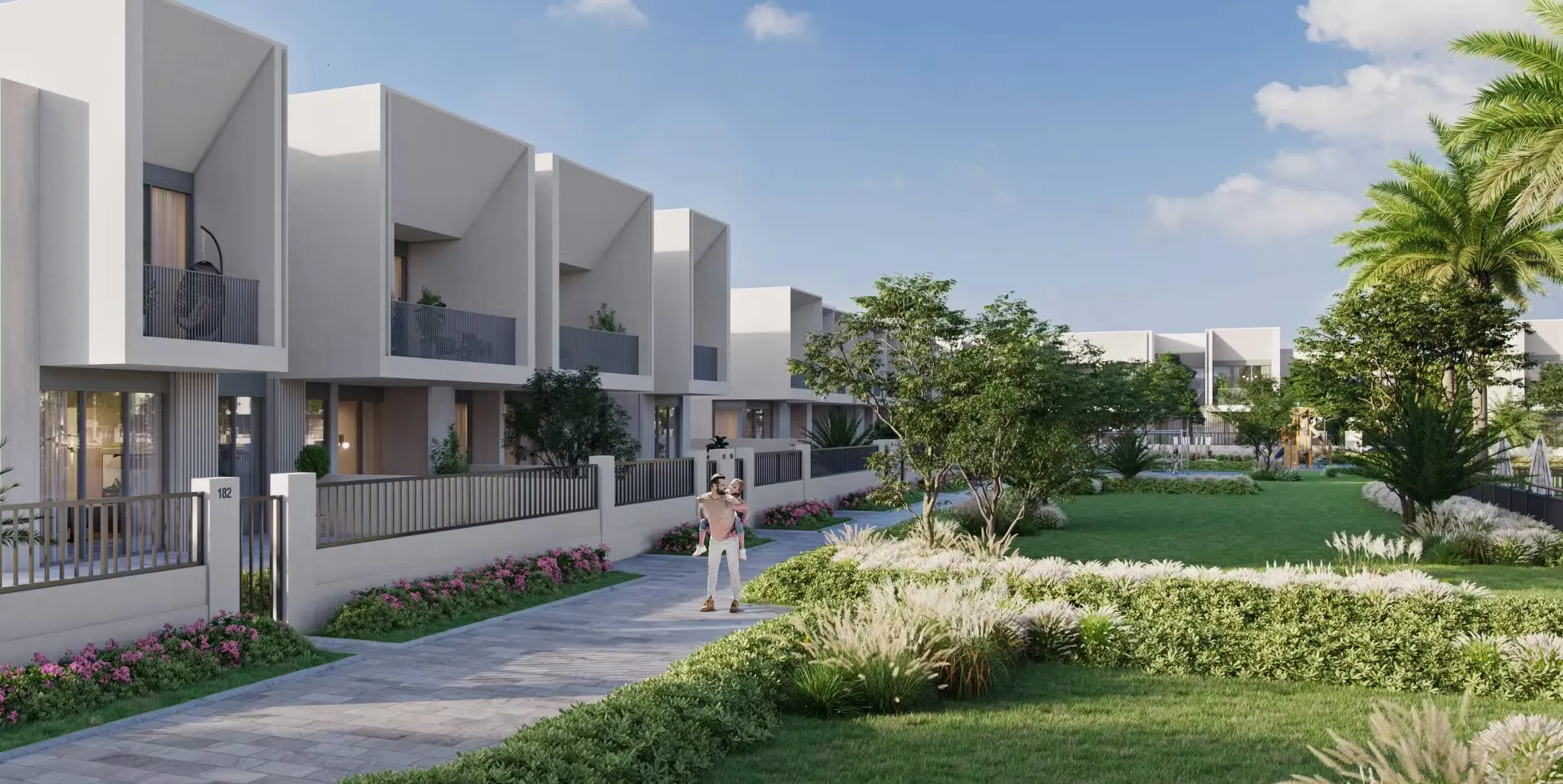 ادخل إلى نمط الحياة الفاخر في منازل MAHA Townhouses من NSHAMA في تاون سكوير دبي