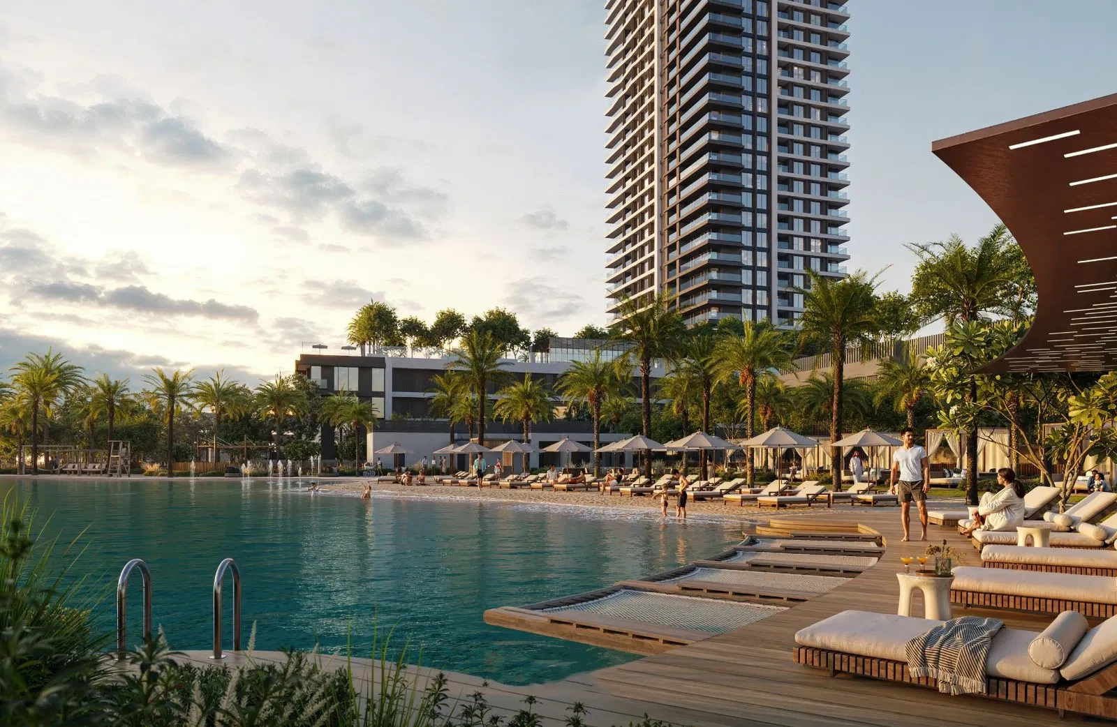 بالاس ريزيدنسز كريك بلو: حياة فاخرة على الواجهة البحرية في خور دبي