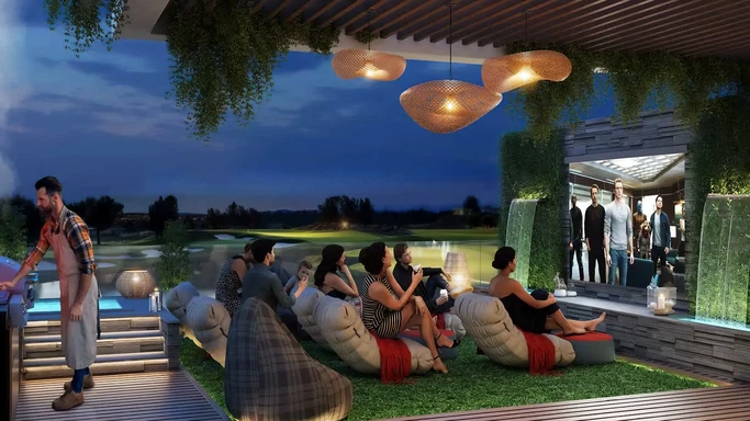 Роскошные виллы-близнецы в Park Greens by Damac