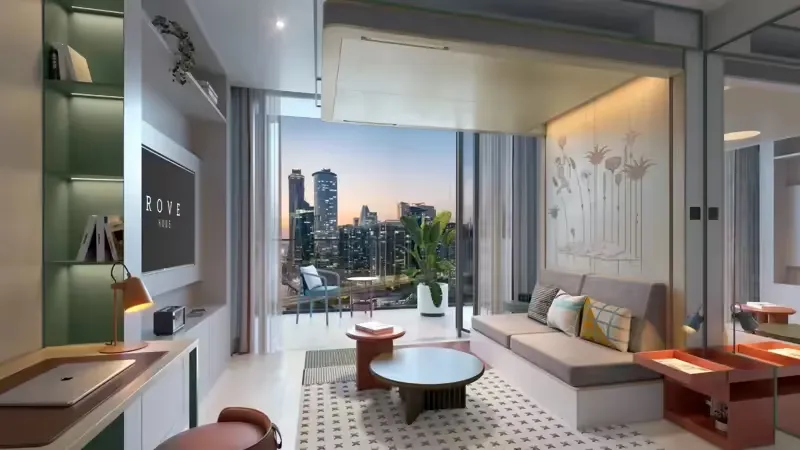 روف هوم مراسي درايف: حياة فاخرة في قلب الخليج التجاري بدبي