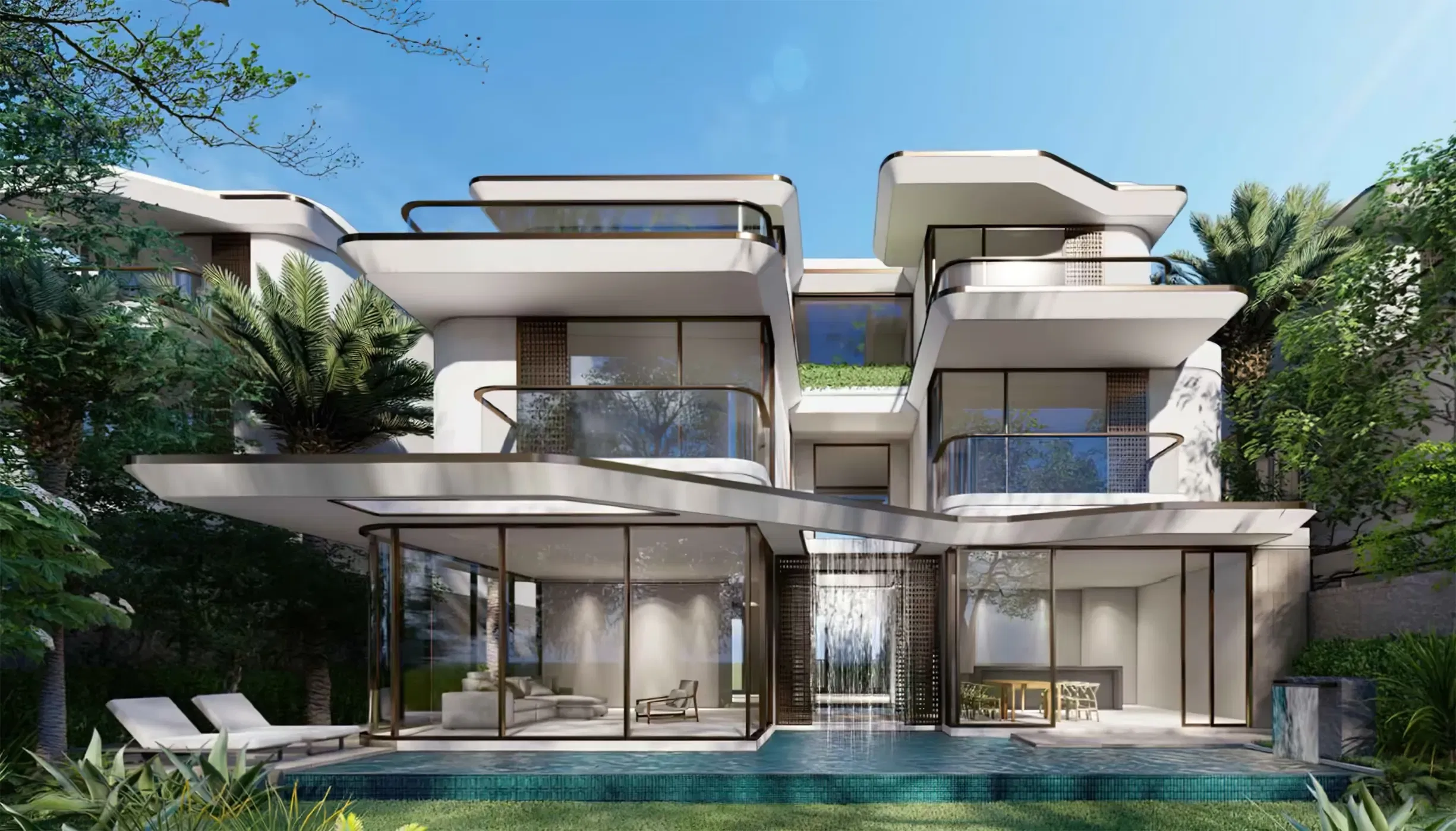 فلل الوادي: حياة فاخرة في منطقة 11 ميدان