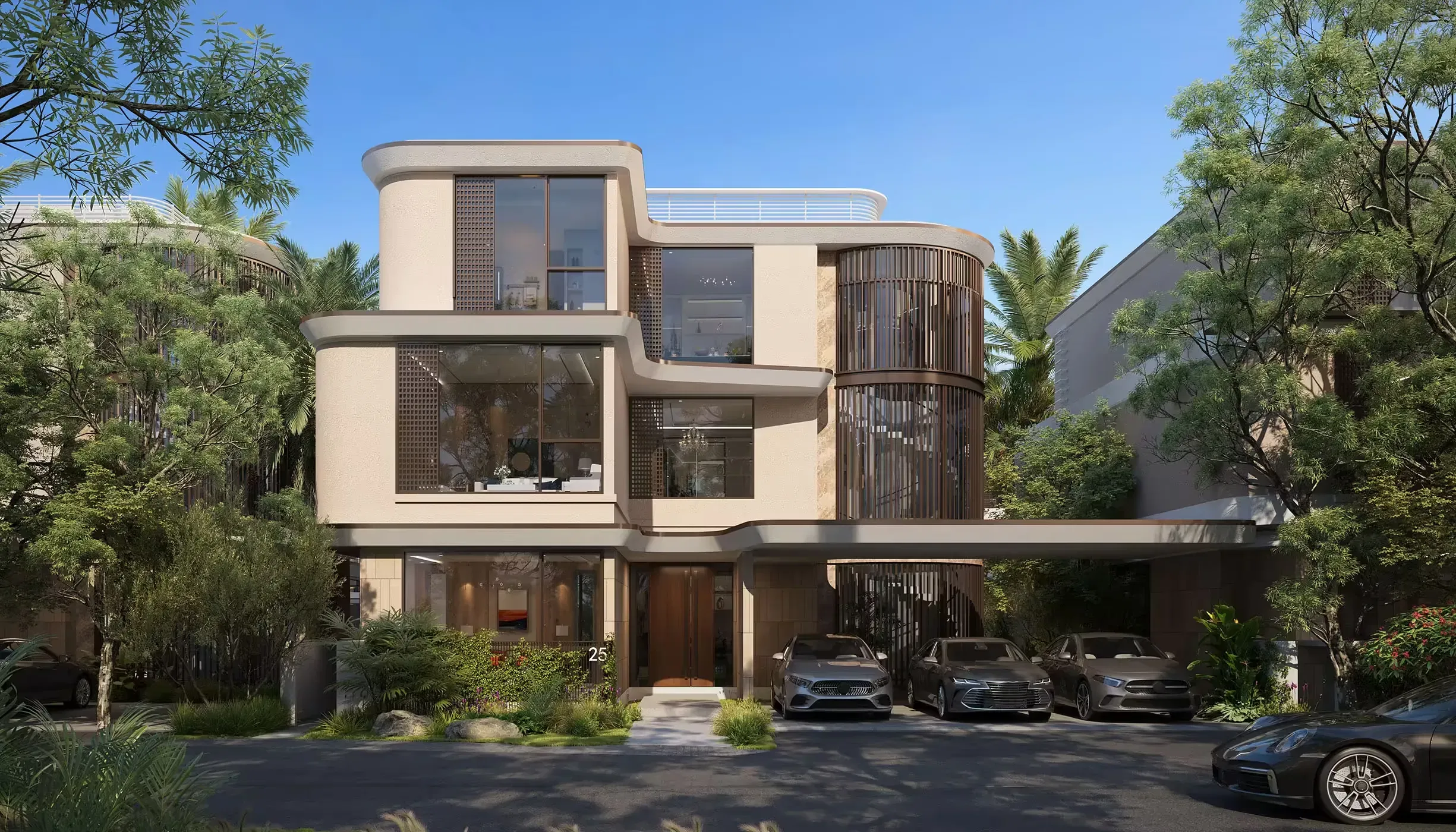 فلل الوادي: حياة فاخرة في منطقة 11 ميدان