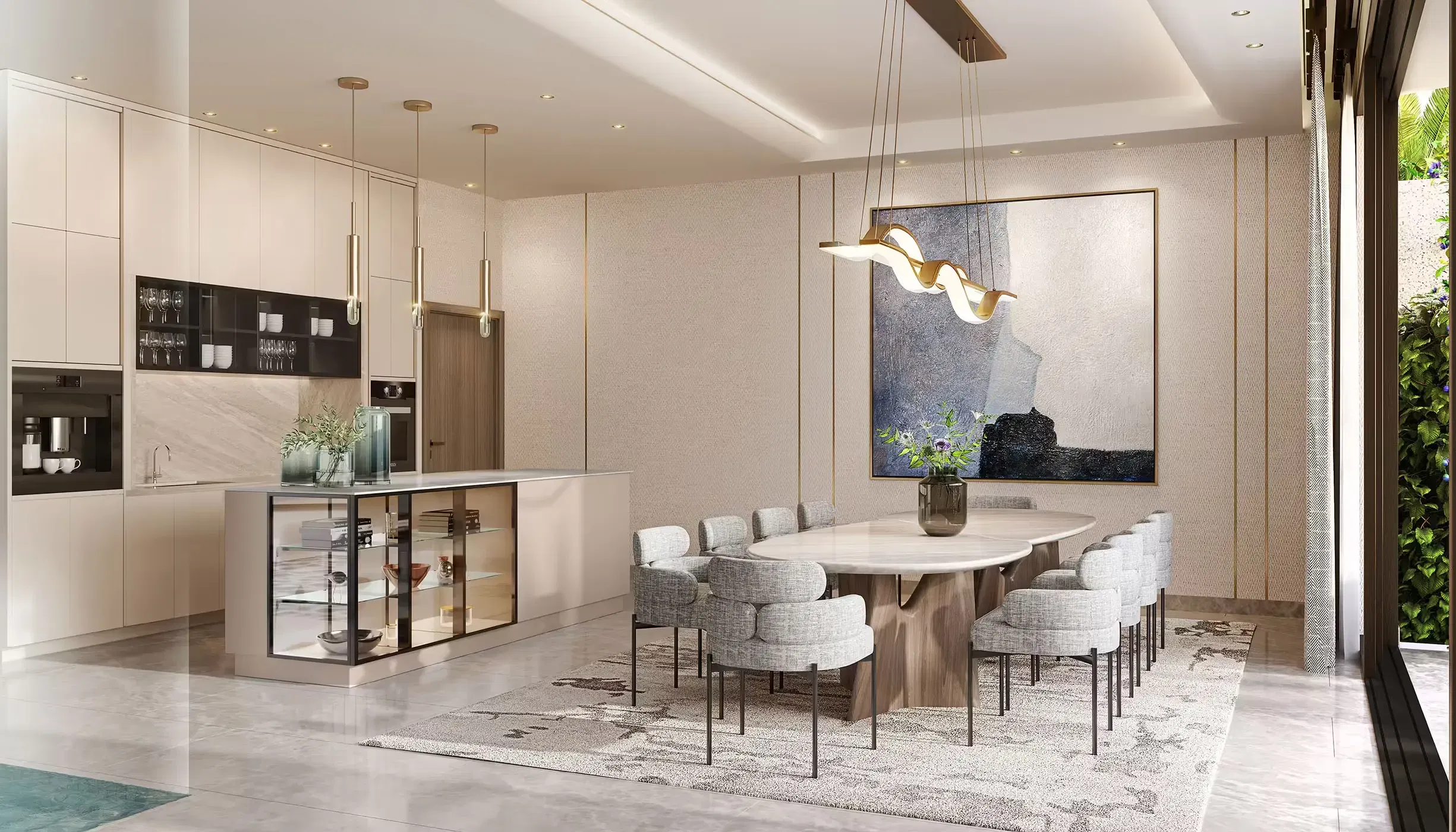 فلل الوادي: حياة فاخرة في منطقة 11 ميدان