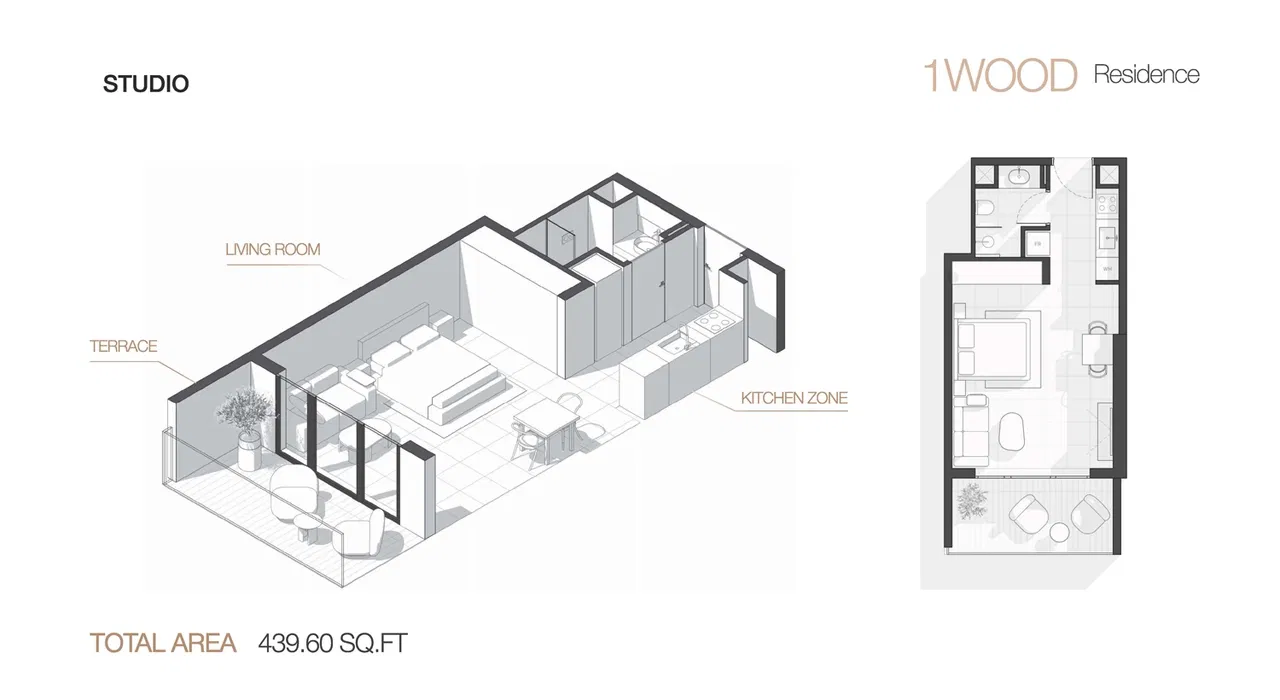1WOOD Residence in Jumeirah Village Circle (JVC)