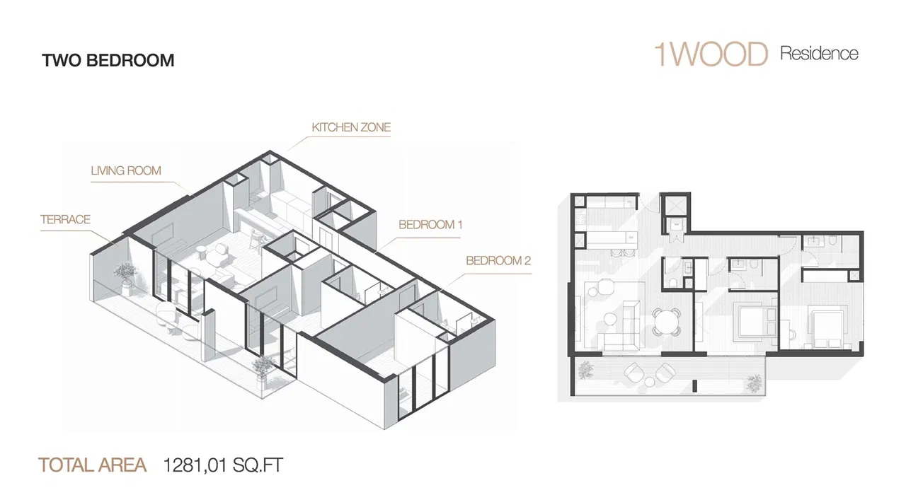 1WOOD Residence in Jumeirah Village Circle (JVC)
