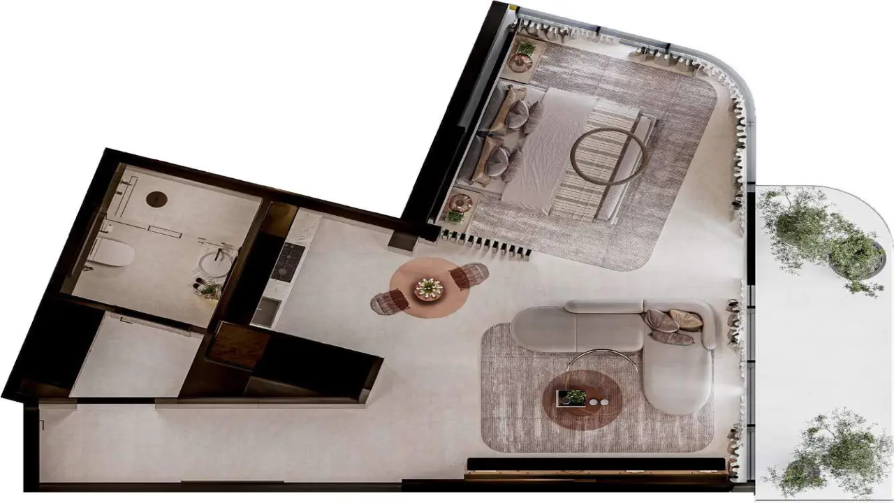 Cybèle by Wadan Developments – Fully Furnished Tech Integrated Apartments with Park-Front Views