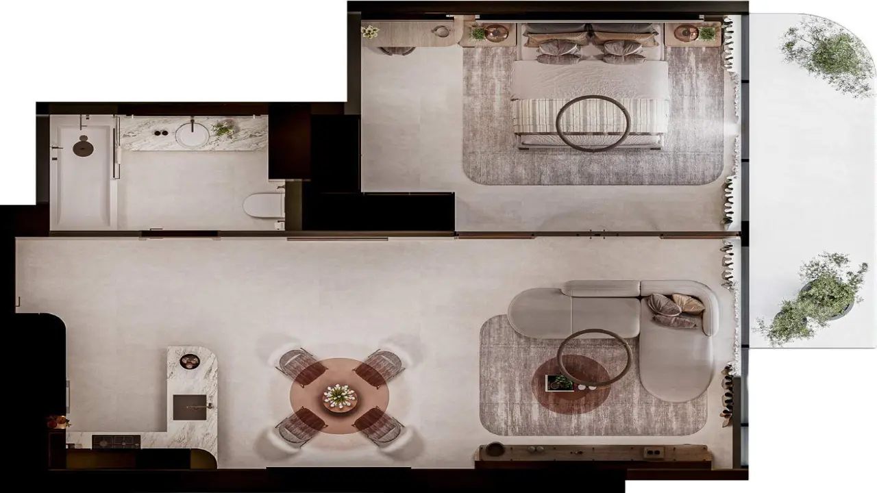 Cybèle by Wadan Developments – Fully Furnished Tech Integrated Apartments with Park-Front Views