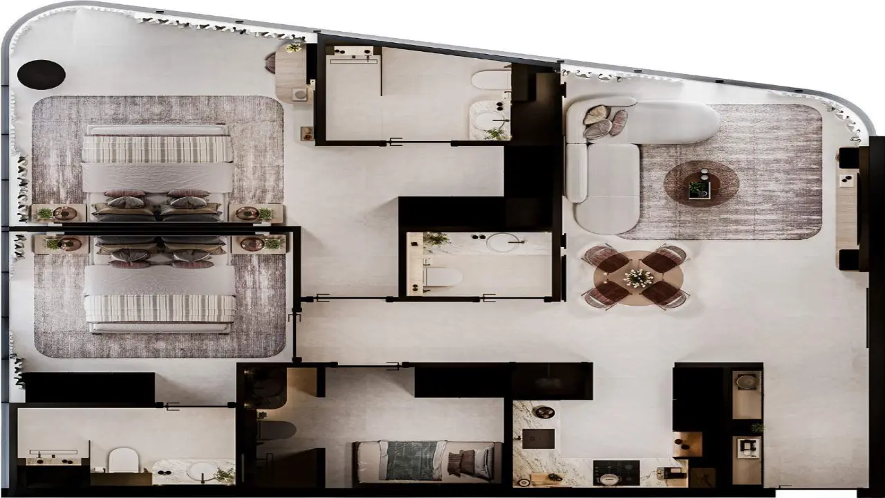 Cybèle by Wadan Developments – Fully Furnished Tech Integrated Apartments with Park-Front Views