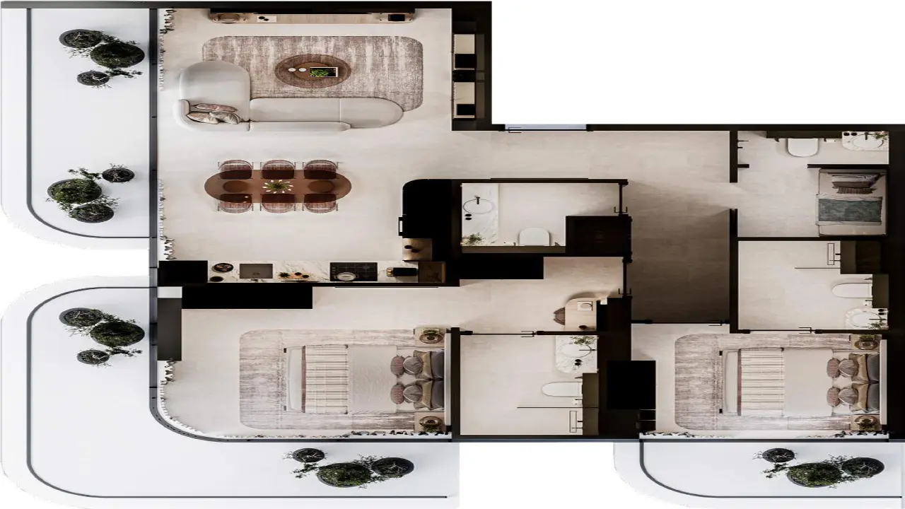 Cybèle by Wadan Developments – Fully Furnished Tech Integrated Apartments with Park-Front Views