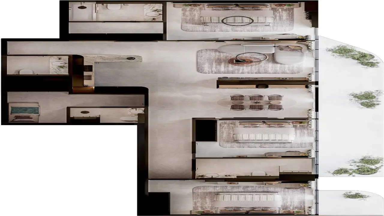 Cybèle by Wadan Developments – Fully Furnished Tech Integrated Apartments with Park-Front Views