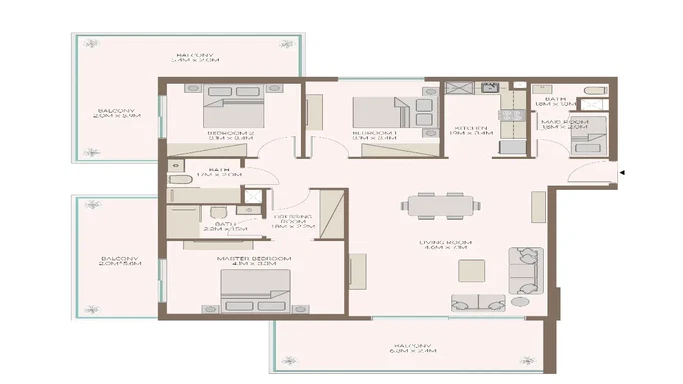 Жилой комплекс Equiti Home от застройщика B.N.H – сверкающие пространства, непревзойденное великолепие.