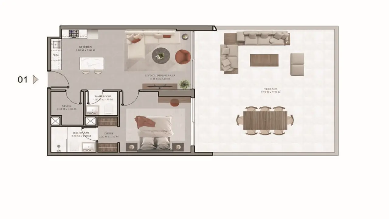 Erysta One by  Erysta Heights Development – Your Smart Living Solution in Dubai