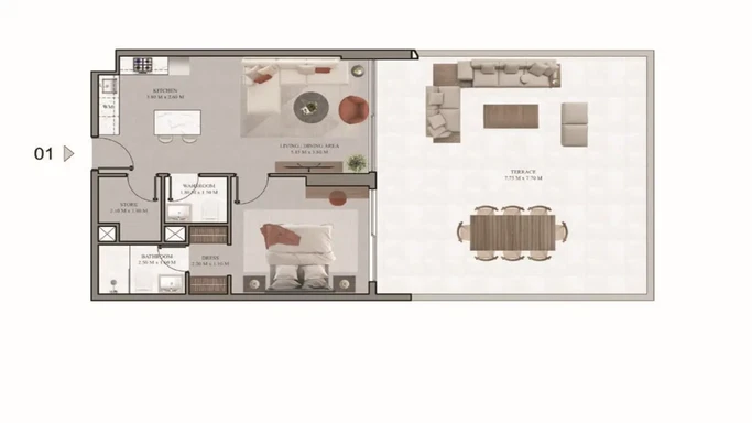 Erysta One от Erysta Heights Development – ваше решение для «умной» жизни в Дубае.