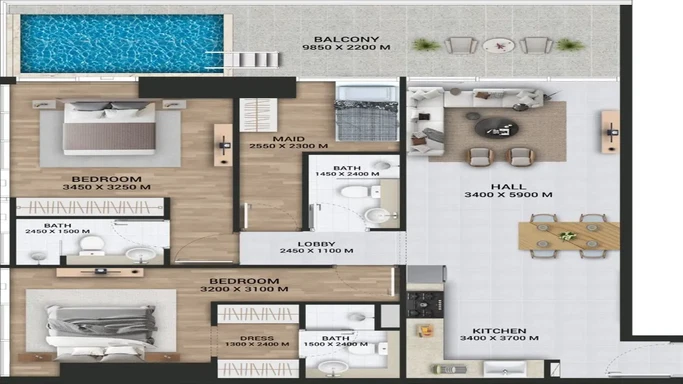 Empire Lake Views от Empire Development в Liwan – ваш рай мечты в Dubailand