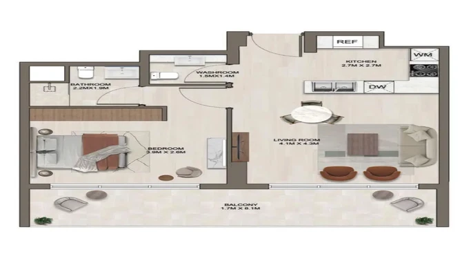 Жилой комплекс Ghaff Land Residence от Arabian Gulf Properties – изысканный образ жизни в Дубае.