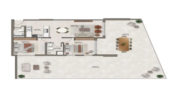 Жилой комплекс Ghaff Land Residence от Arabian Gulf Properties – изысканный образ жизни в Дубае.